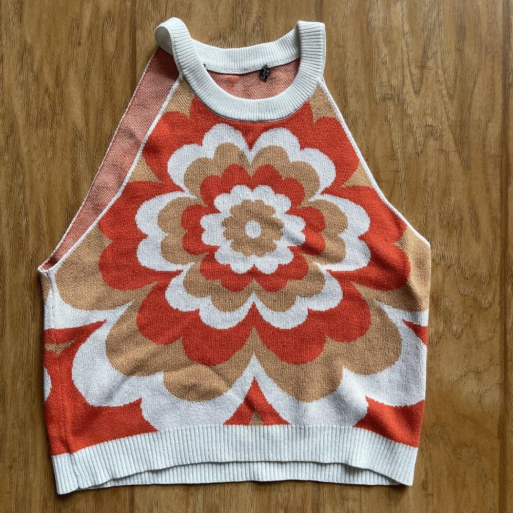 Size Small * Witty Fox Knit Tank Top